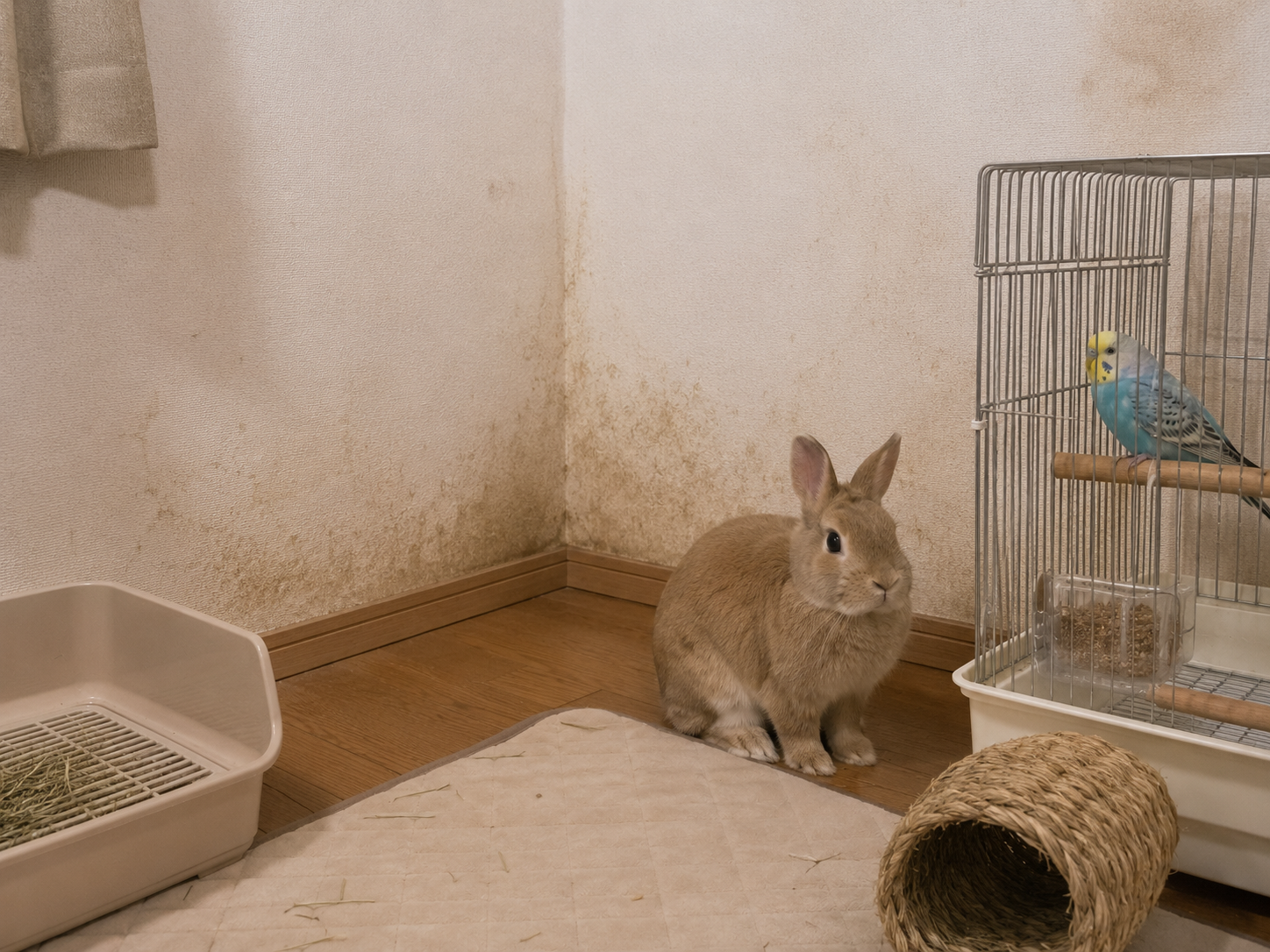 ペット臭が気になる部屋